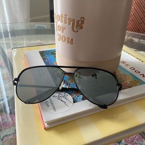 Desi Perkins Quay Australia High Key Sunglasses in Black